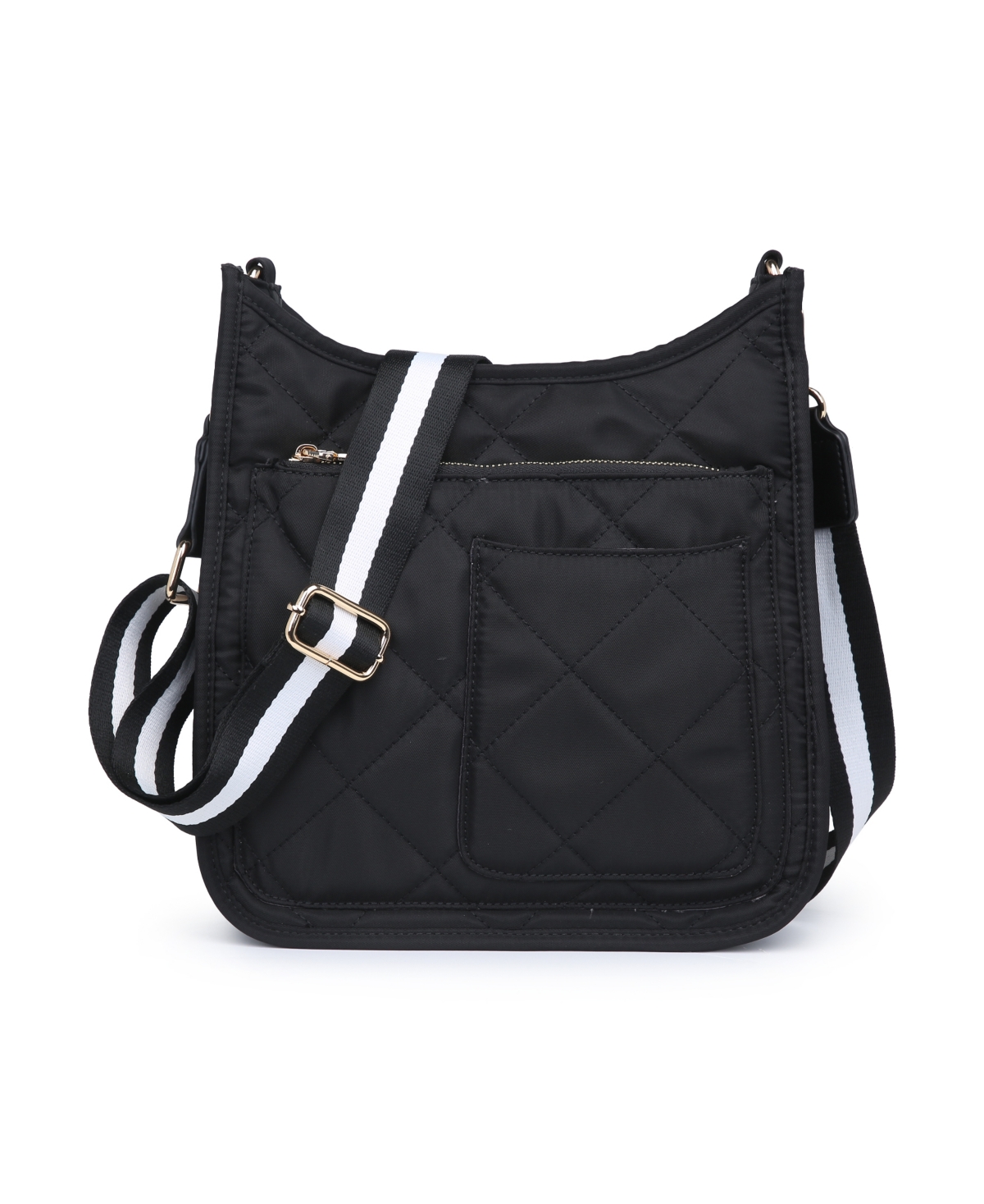 Women's Motivator Quilted Crossbody Bags - Black