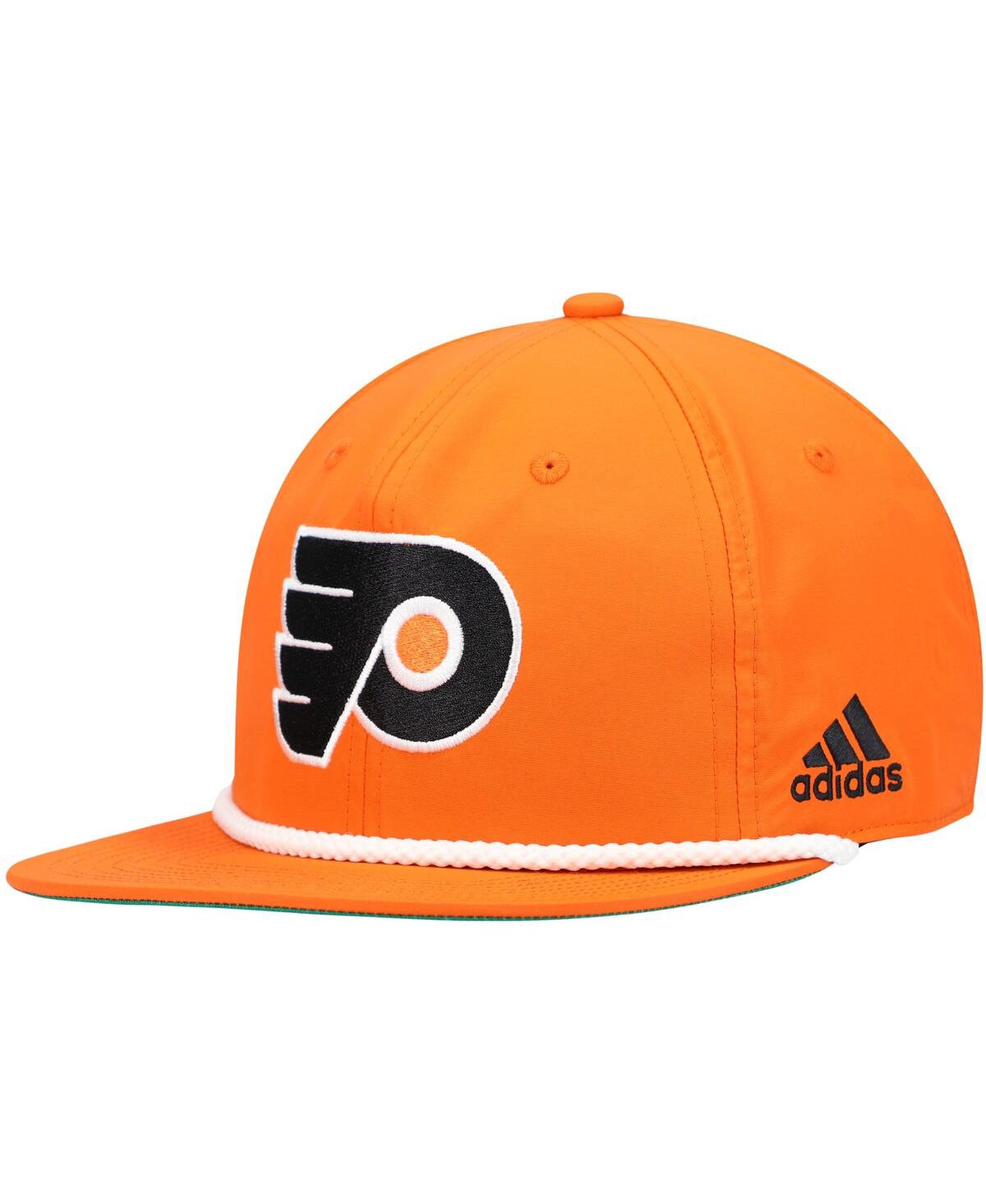 Men's AdidasPhiladelphia Flyers Rope Adjustable Hat - Orange