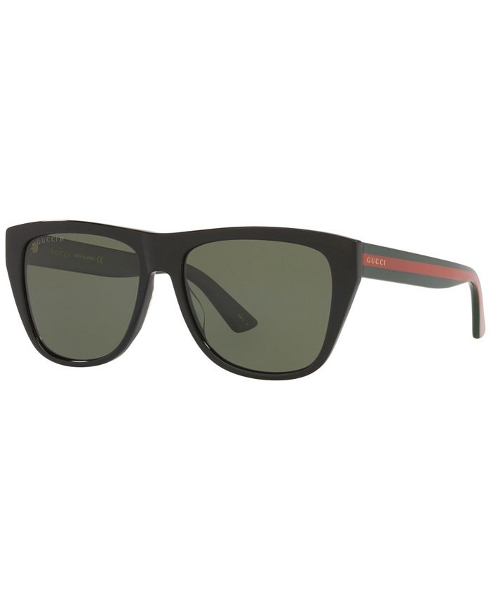 Gucci Men's Polarized Sunglasses, GC001617 57 - Macy's