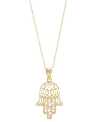 macy's hamsa necklace