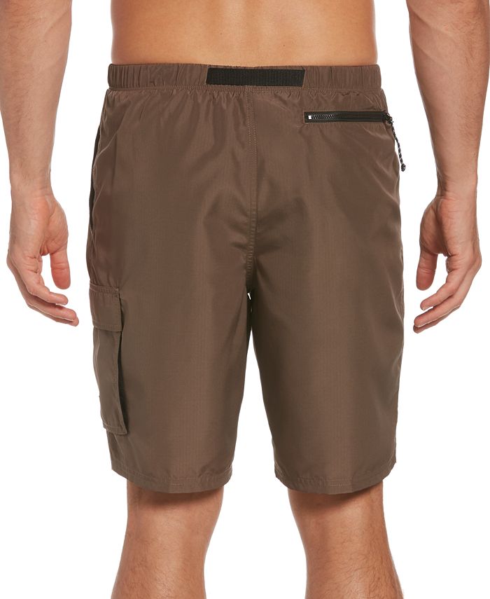 Nike Men's Swim Belted Packable Volley Shorts Macy's