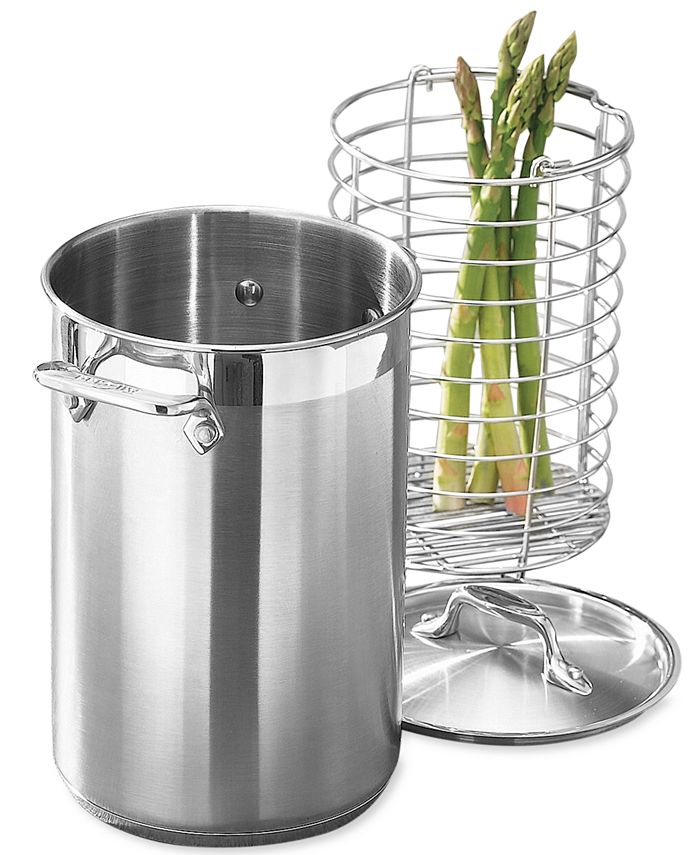 All-Clad - Stainless Steel Asparagus Pot