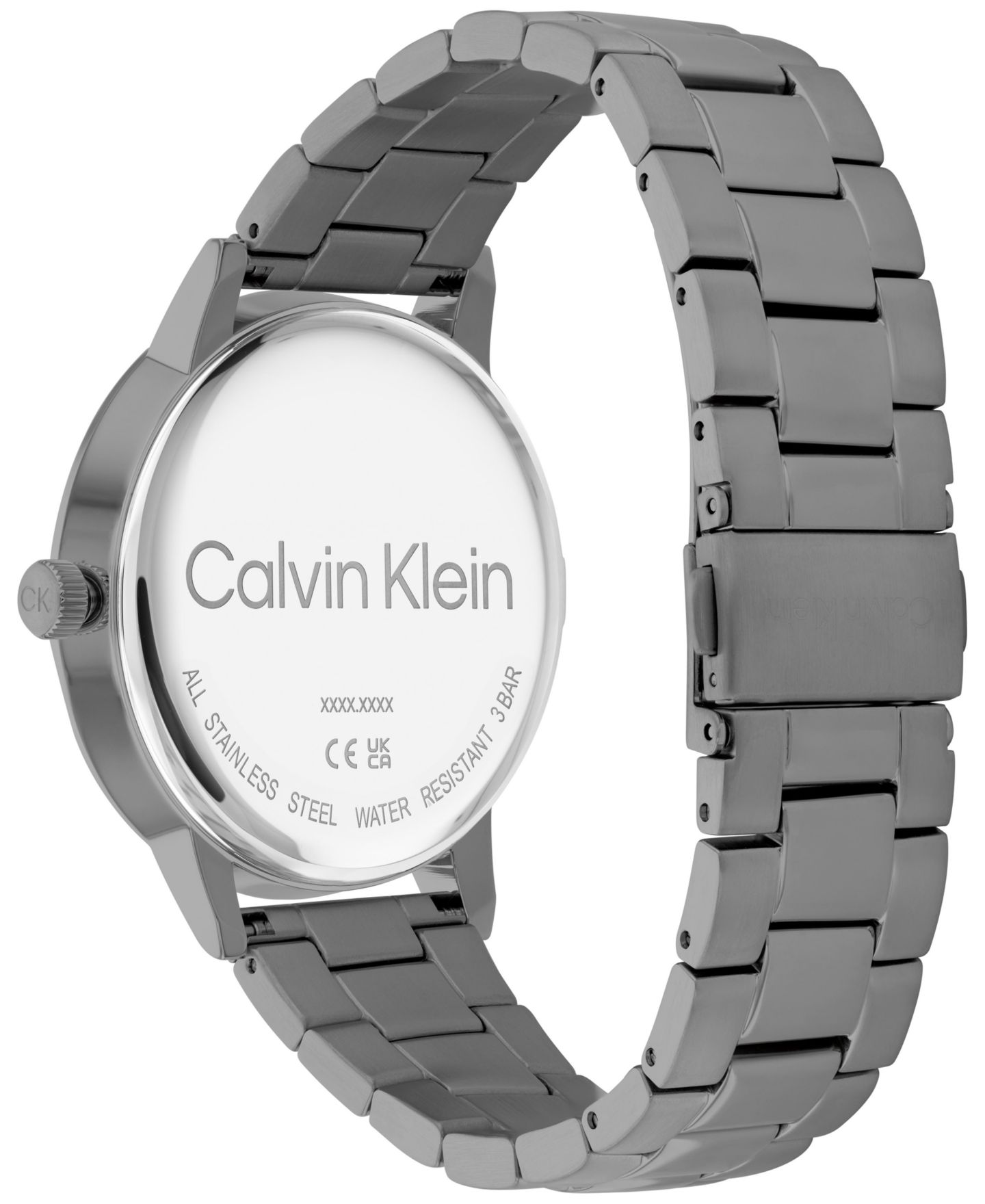 Часы Calvin Klein Gray Stainless Steel Bracelet Watch 43mm — фото 3