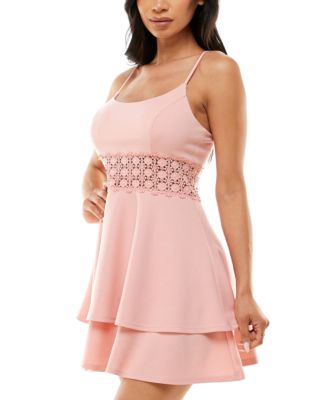 b darlin blush dress