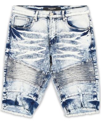 moto jean shorts mens