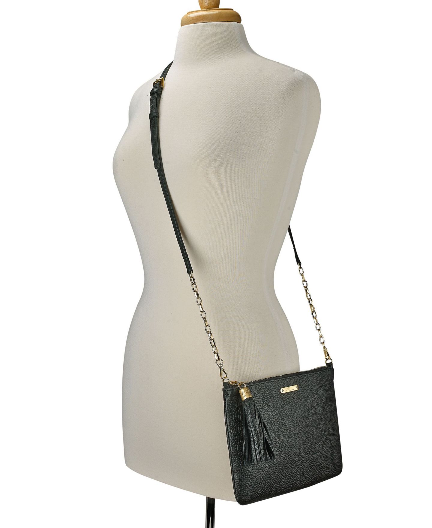 Женская сумка GiGi New York Chelsea Crossbody, цвет: Чёрный — фото 4