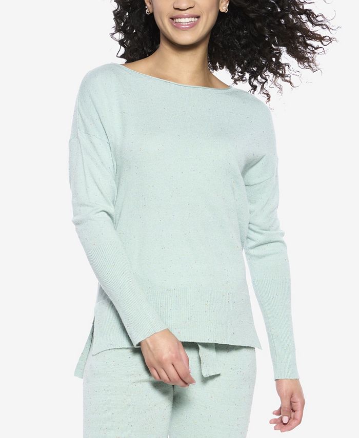 Felina Voyage Textured Sweater Knit Lounge Top - Macy's