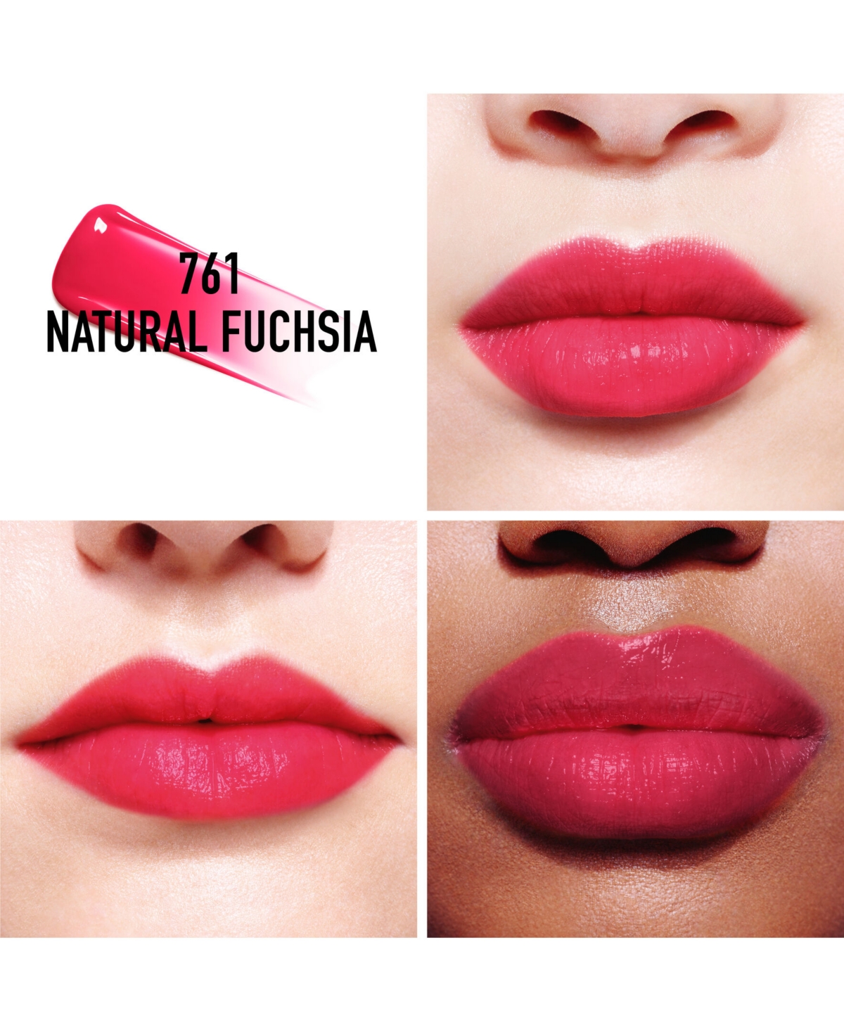 Dior Addict Lip Tint In 761 Natural Fuchsia