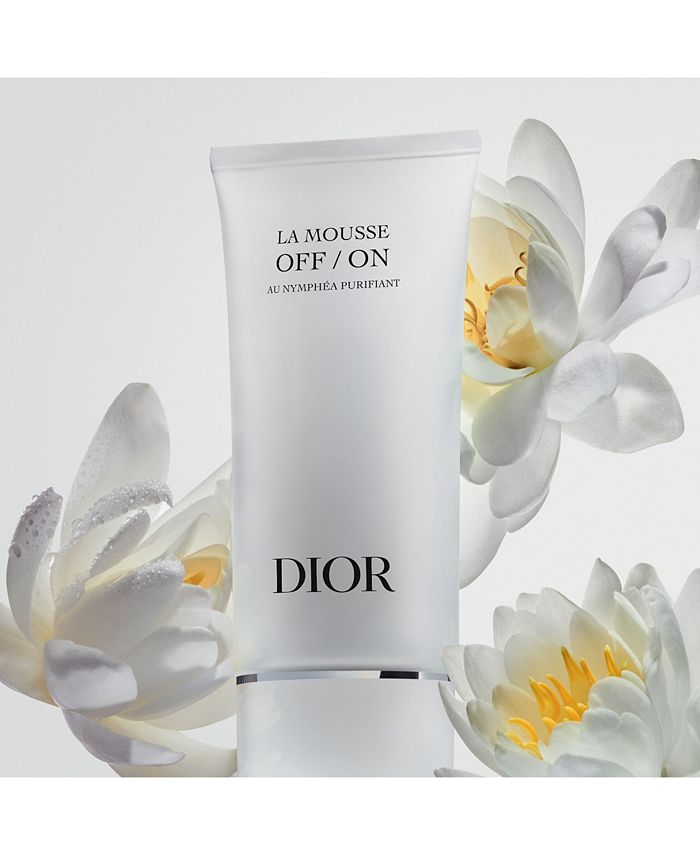 DIOR La Mousse OFF/ON Foaming Face Cleanser, 5 oz. Macy's