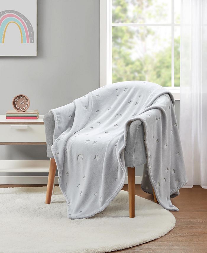Macys charter 2025 club plush throw