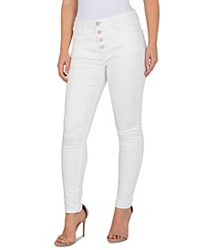 Bombshell Button Fly Skinny Jeans