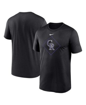 Nike Men's Colorado Rockies Black Icon Legend Performance T-Shirt