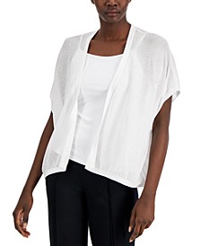 Women's Drapey Open-Front Cardigan, Created for Macy's