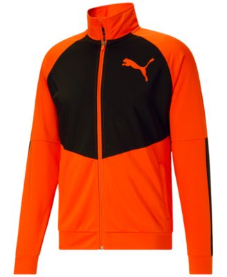 puma men's colorblocked track jacket