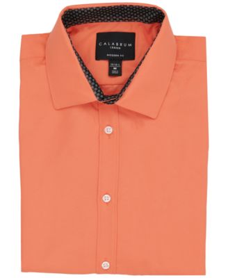 Orange Dress Shirts for Men - Macy's