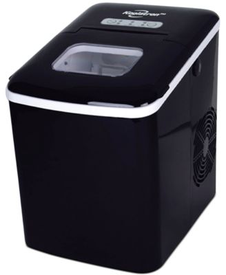 Koolatron - 1.85-Liter Automatic Countertop Small/Large Cube Ice Maker