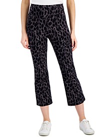 Women's Flared Cropped Leggings, Created for Macy's
