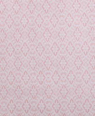 Printed Cotton Percale 3-Pc. Sheet Set, Twin