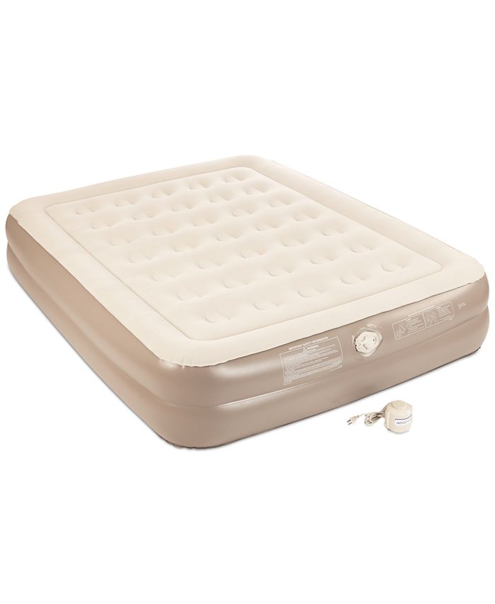 Aerobed 2Layer 14" Queen Air Mattress with Handheld Pump Macy's