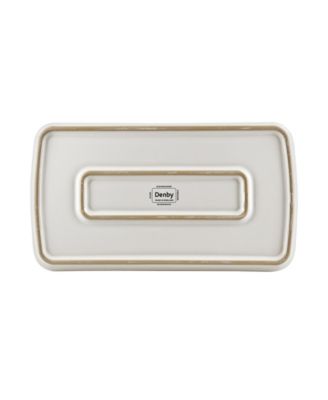 Natural Canvas Small Rectangular Platter