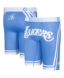 Youth Boys and Girls Blue Los Angeles Lakers City Edition Boxer Briefs