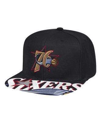 Mitchell & Ness Men's Black Philadelphia 76Ers Hardwood Classics ...