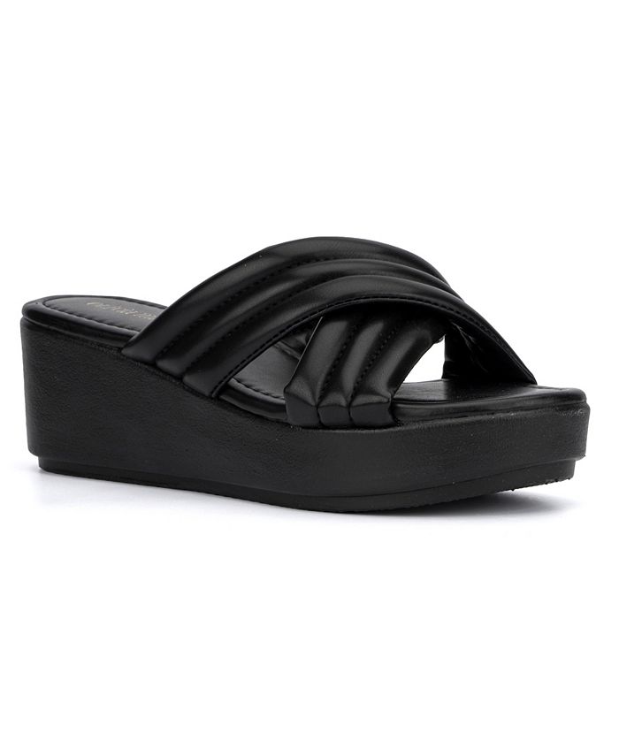 Olivia Miller Women s Emma Wedge Sandals Macy s