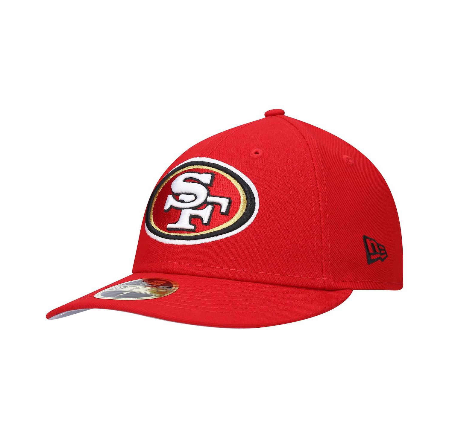 Men's Scarlet San Francisco 49Ers Omaha Low Profile 59Fifty Fitted Hat