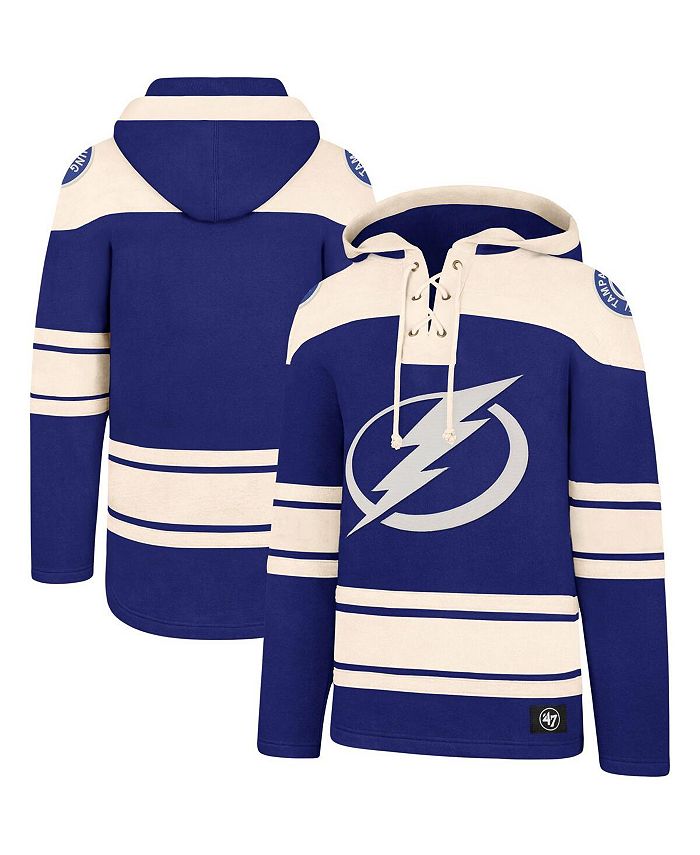 47 Brand Men's Blue, Cream Tampa Bay Lightning Superior Lacer