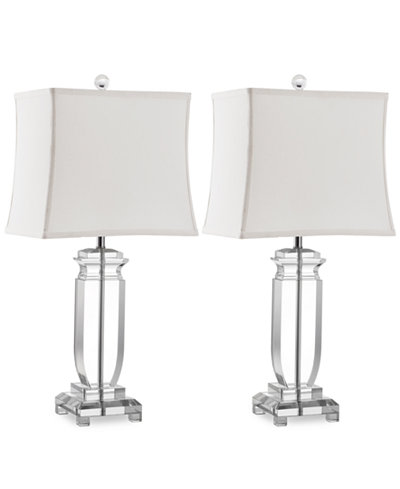 Safavieh Set of 2 Olympia Crystal Table Lamps