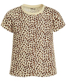 Little Girls Leopard-Print T-Shirt, Created for Macy's