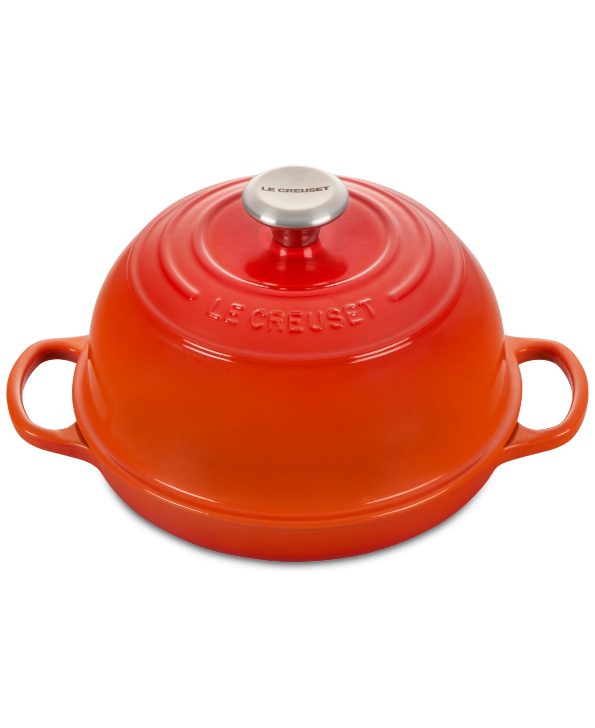 Le Creuset 1.75 Qt Enameled Cast Iron Bread Oven With Lid In Orange