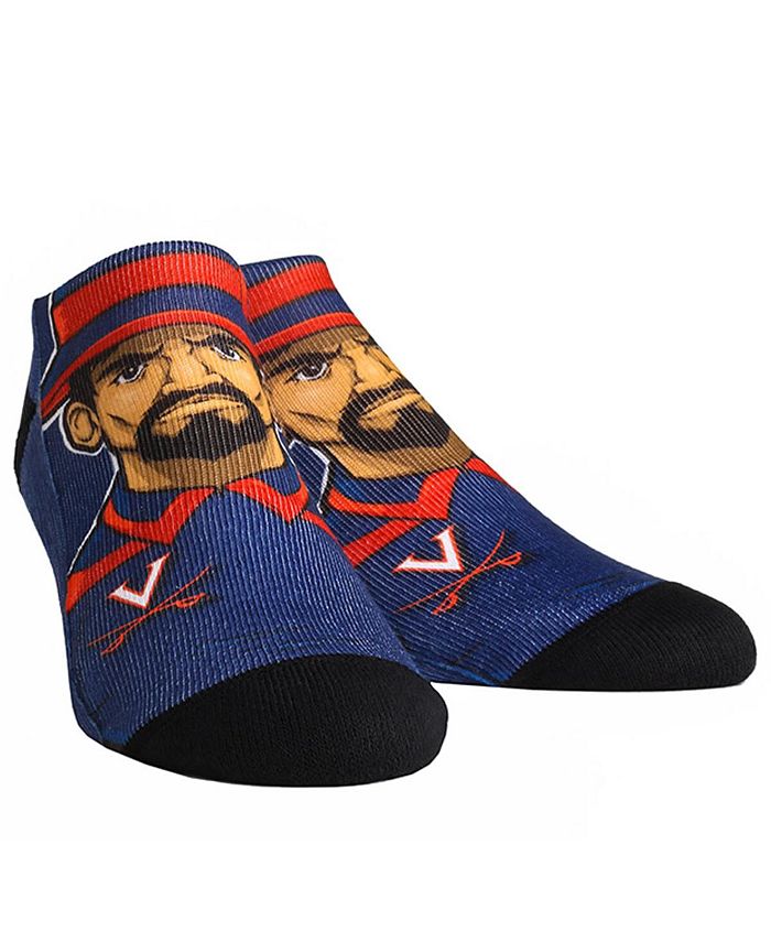 Rock 'Em Men's Rock Em Socks Virginia Cavaliers Mascot Low Ankle Socks ...