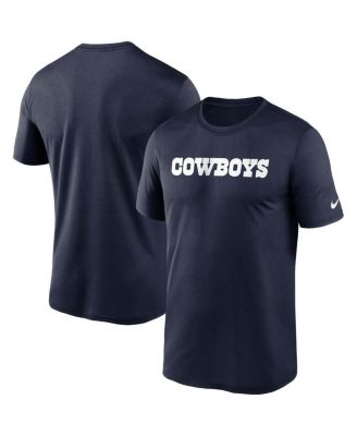 Men's Dallas Cowboys Nike Gray Legend Wordmark Performance T-Shirt in 2023