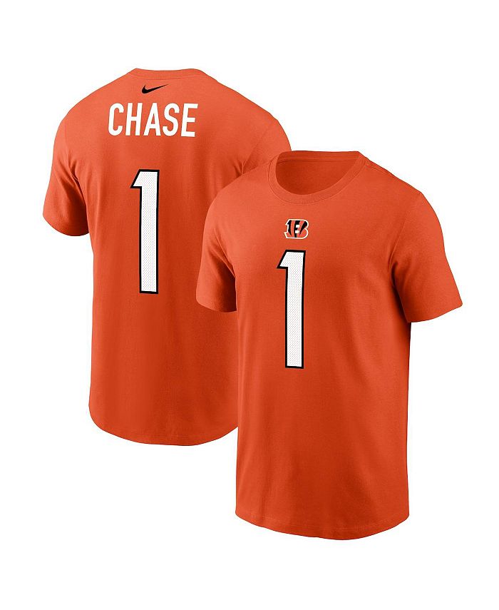 Youth Nike Ja'Marr Chase Orange Cincinnati Bengals Game Jersey