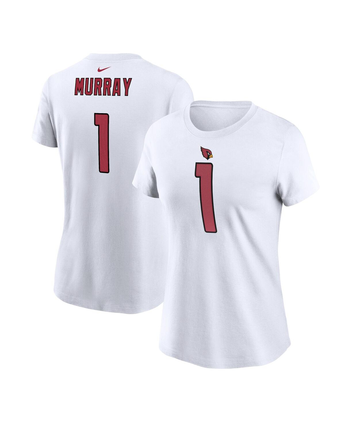 Women's Nike Kyler MurrayArizona Cardinals Player Name Number T-shirt - White