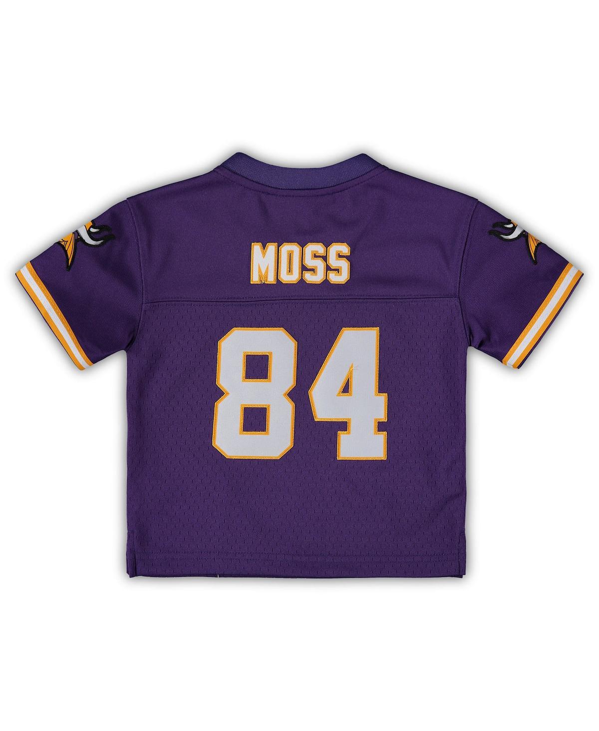 Infant Boys and Girls Mitchell & Ness Randy MossMinnesota Vikings 1998 Retired Legacy Jersey - Purple