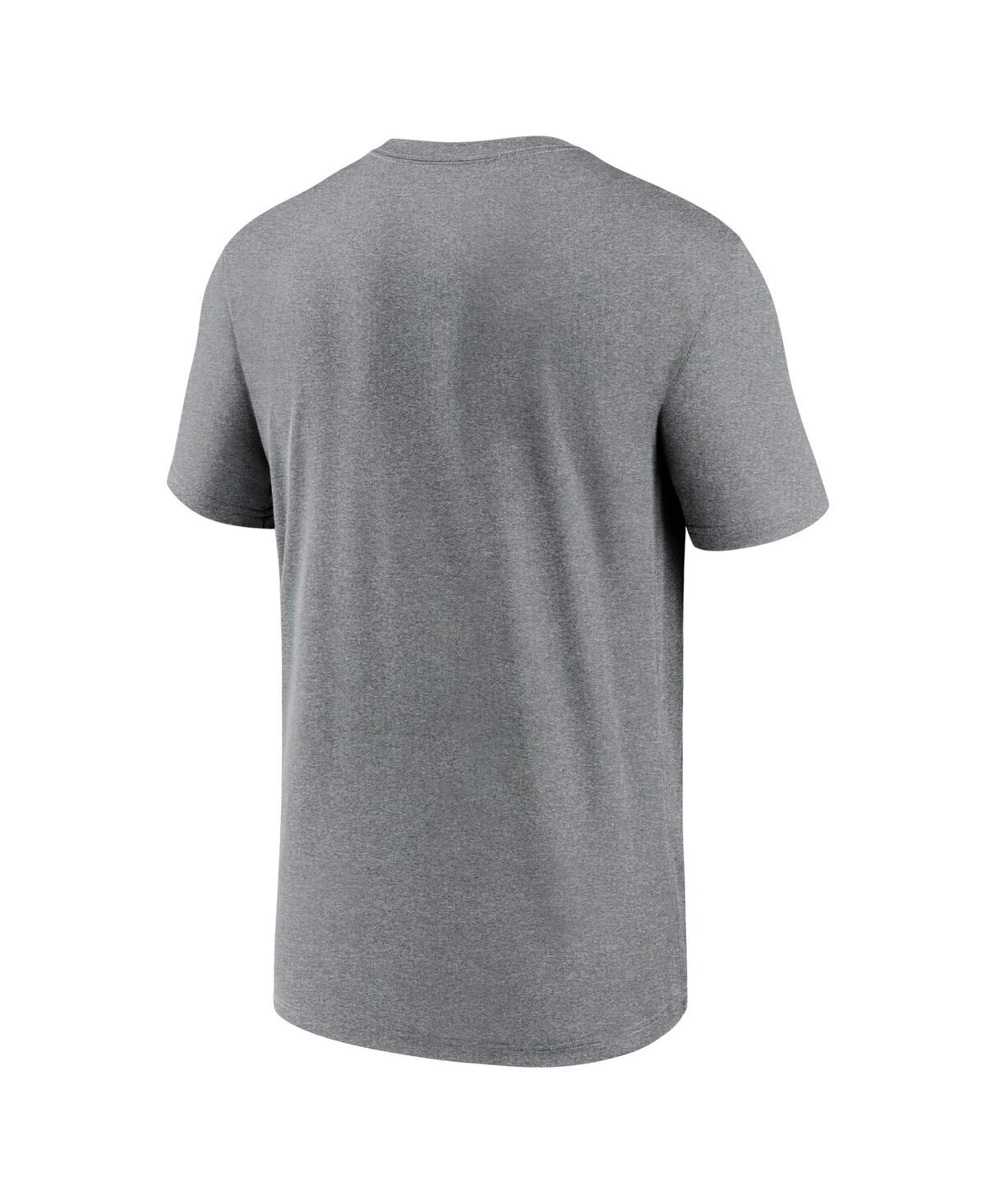 Men's NikeLas Vegas Raiders Property Of Legend Performance T-shirt - Heathered Charcoal