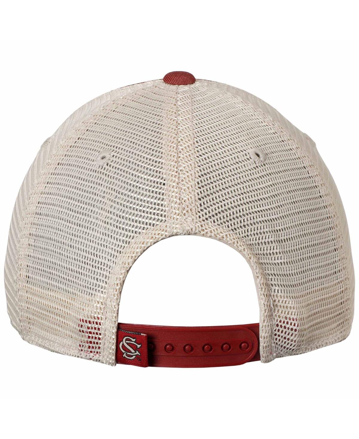 Top Of The World Men's  Garnet, Black South Carolina Gamecocks Offroad Trucker Adjustable Hat In Garnet,black
