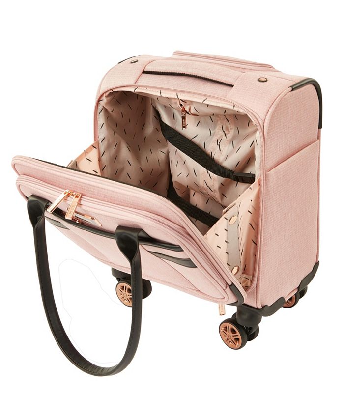 kensie Hudson Expandable Rolling Softside Luggage Set, 3 Piece Macy's