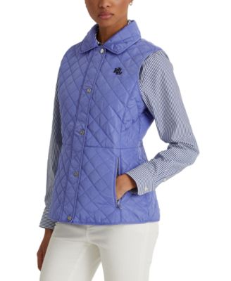 polo women's quilted vest