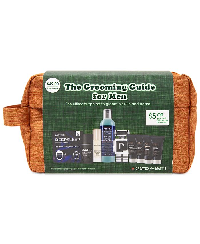 Created For Macy's 9-Pc. The Grooming Guide For Men, Created ...