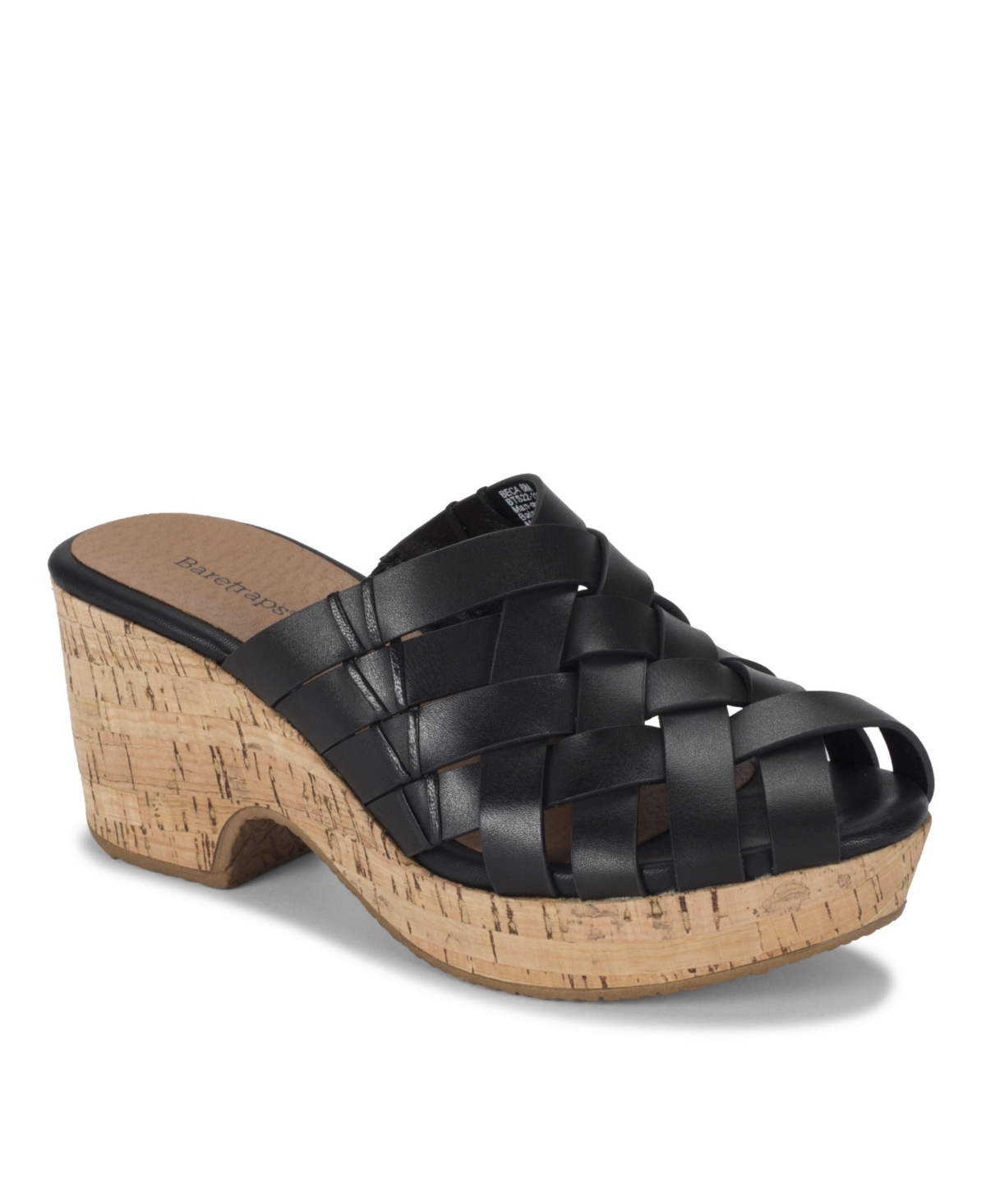 Baretraps Beca Wedge Mule Sandals Women s Shoes Smart Closet