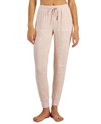 Alfani - Women's Printed French Terry Jogger Pants