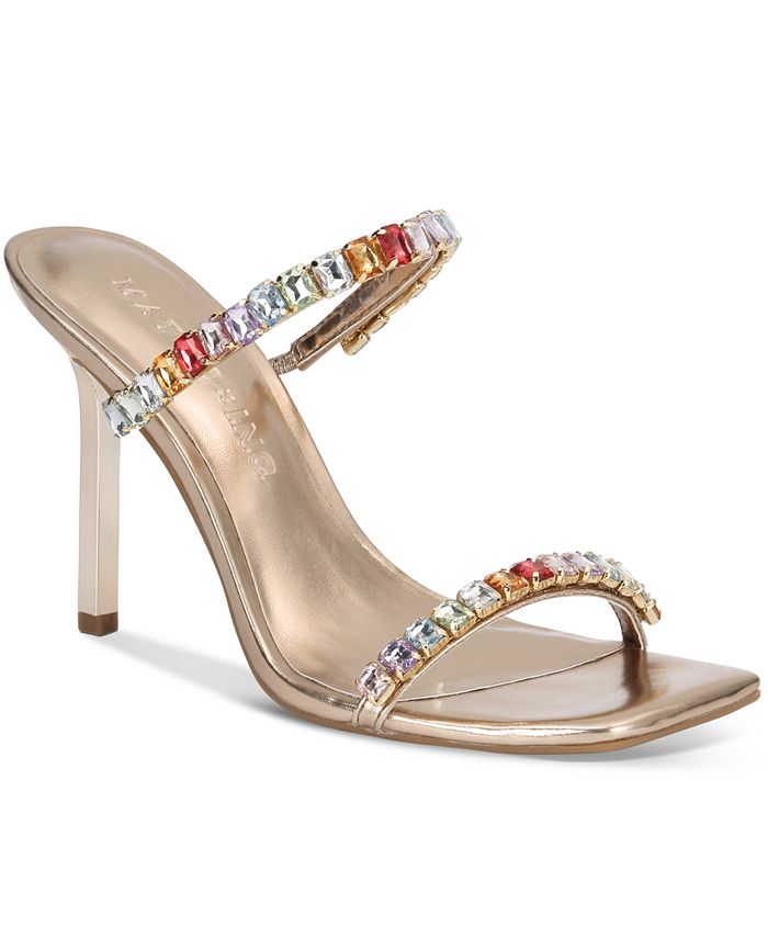 Inc rhinestone sandals top