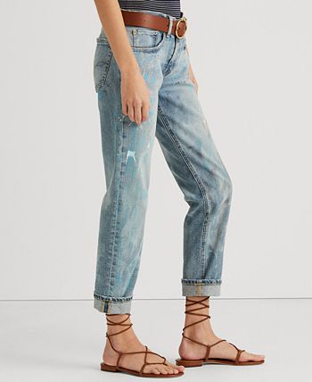 Lauren Ralph Lauren Relaxed Tapered Jeans & Reviews - Jeans - Women - Macy's