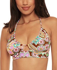 Groovy Printed Convertible Bikini Top