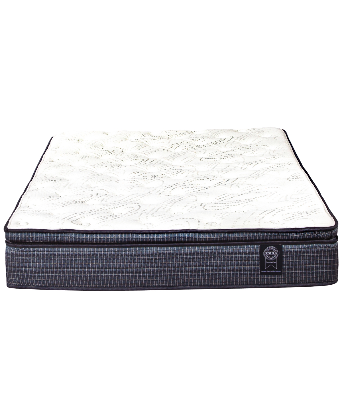 Restonic Averil 12" Euro Top Plush Mattress King, Created For Macy's