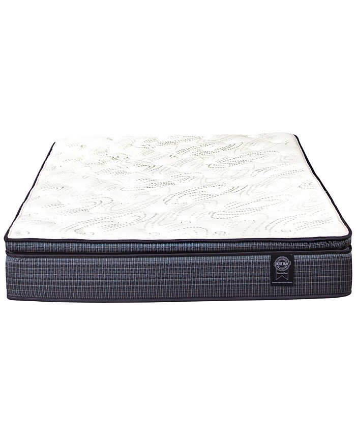 Restonic Averil 12" Euro Top Plush Mattress King, Created for Macy's Macy's