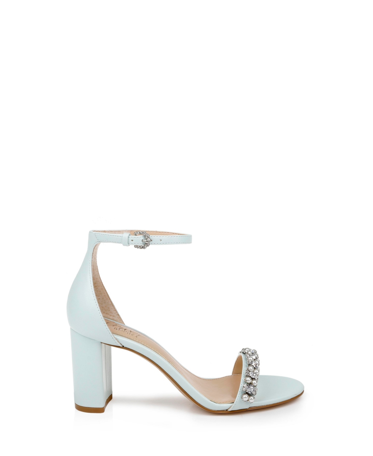 Jewel Badgley Mischka Women's Daylann Block Heel Evening Sandals